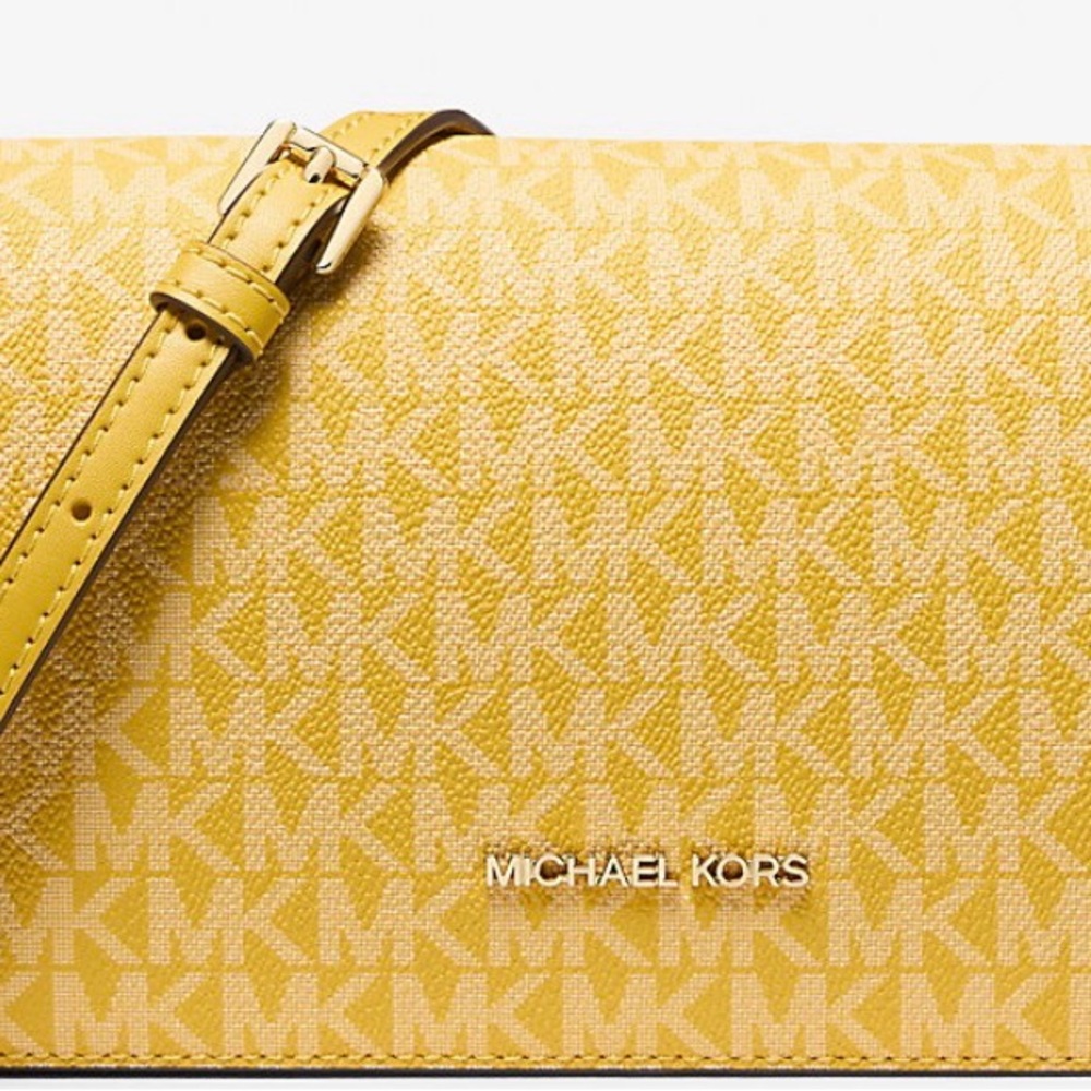 Michael Kors Yellow Crossbody Bag